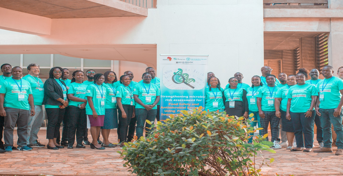 SeqAfrica & FAO Training on Microbial Risk Assessment and AMR using Portable DNA Sequencing